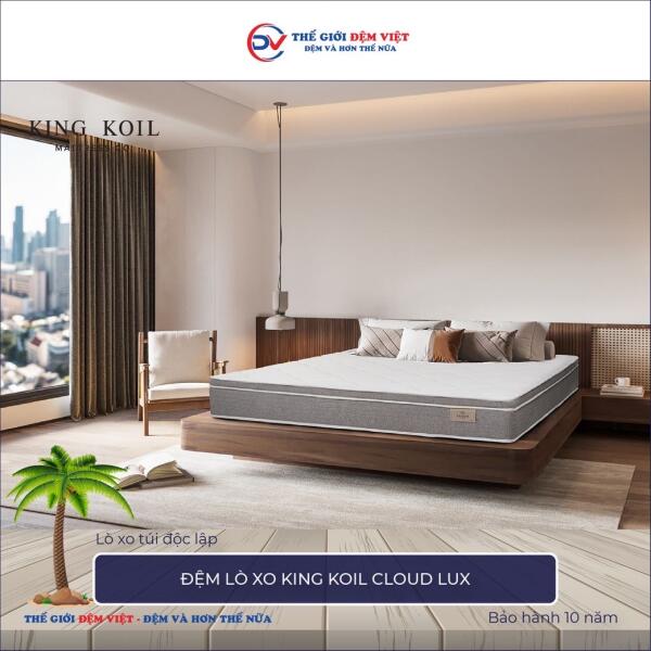 Đệm lò xo King Koil Cloud Lux 1
